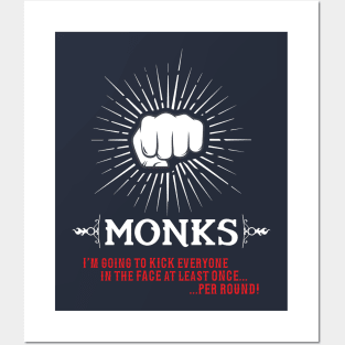 RPG Definition of MONKS Posters and Art